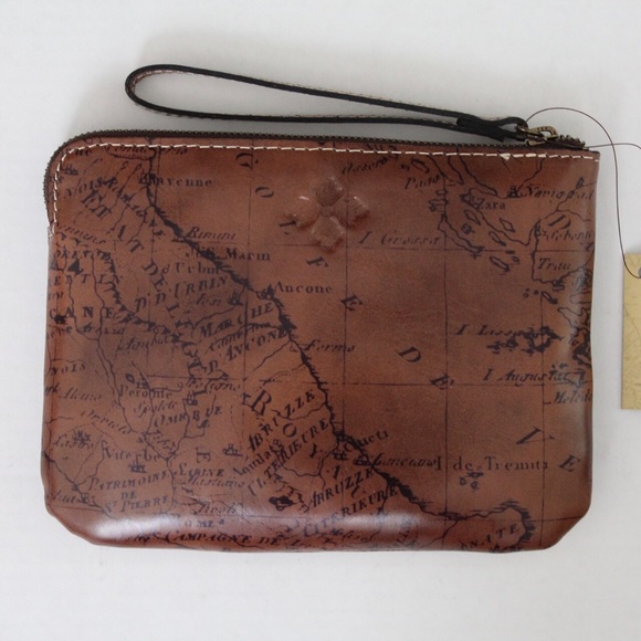Patricia Nash Cassini Map Wristlet